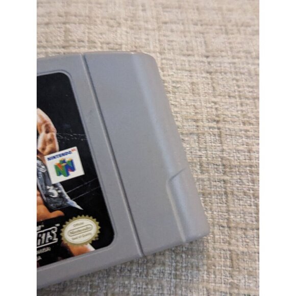 WWF War Zone (Nintendo 64, 1998) N64 Authentic Cartridge Only - Picture 3 of 7